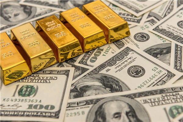 Several stages of Gold as an investment transaction