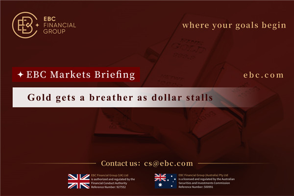 Gold gets a breather as dollar stalls