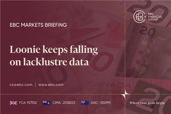 ​Loonie continua caindo com dados fracos
