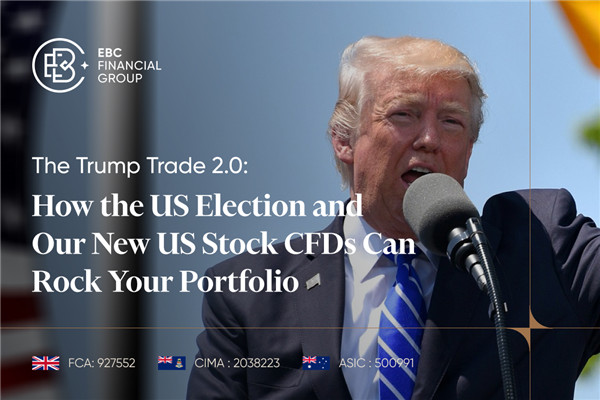​El Trump Trade 2.0: cómo las elecciones estadounidenses y nuestros nuevos CFD sobre acciones estadounidenses pueden afectar su cartera