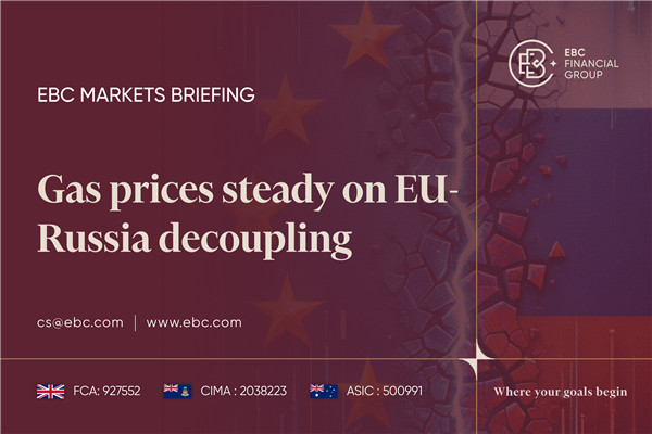 Preços do gás estáveis ​​com dissociação UE-Rússia