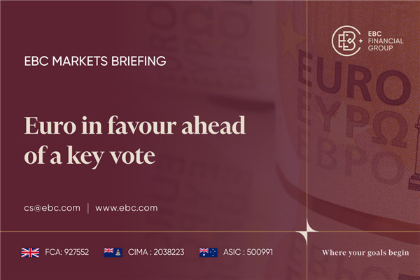 Euro a favor antes de uma votação importante