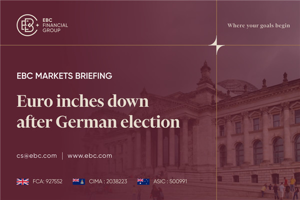 El euro cae ligeramente tras las elecciones alemanas