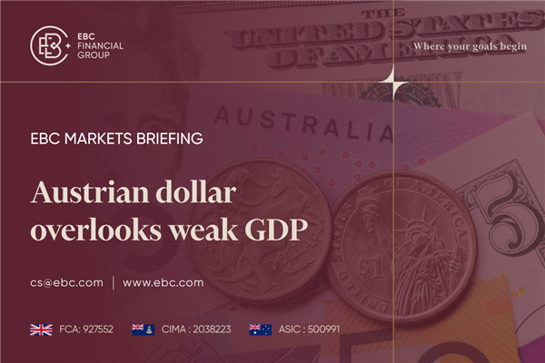Austrian dollar overlooks weak GDP