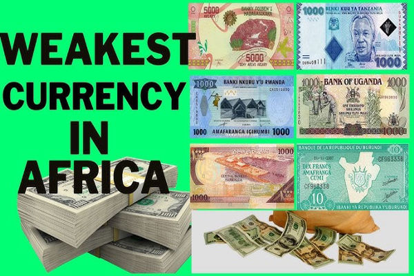 ما هي أدنى عملة في أفريقيا؟ أفضل 10 تصنيفات