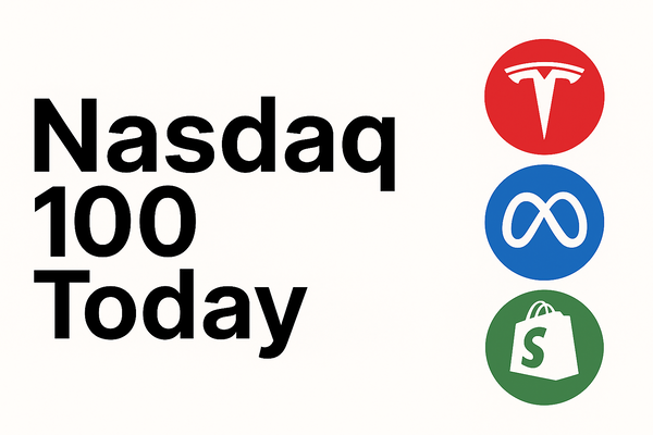Nasdaq 100 hoje: TSLA +8,23%, META +2,37% e mais