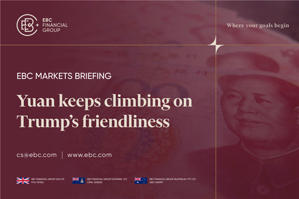​Yuan tiếp tục leo thang trên sự thân thiện của Trump