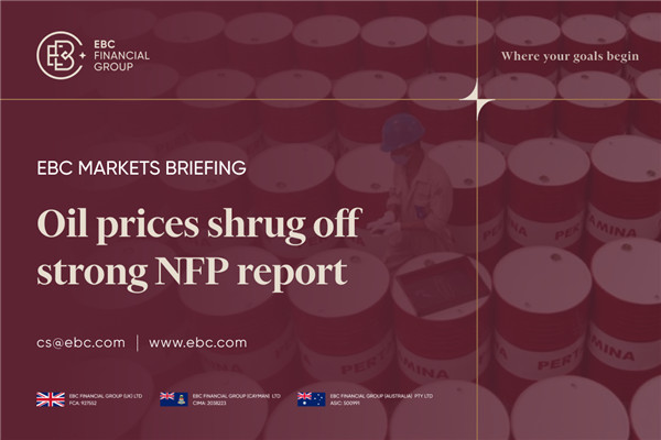 Preços do petróleo ignoram forte relatório do NFP