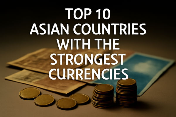2025年に通貨が最も強いアジアの国トップ10