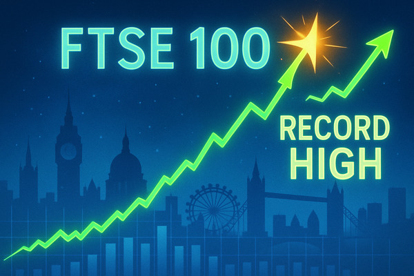 टैरिफ राहत के कारण FTSE 100 इंडेक्स 8,900 के ऊपर रिकॉर्ड ऊंचाई पर पहुंचा