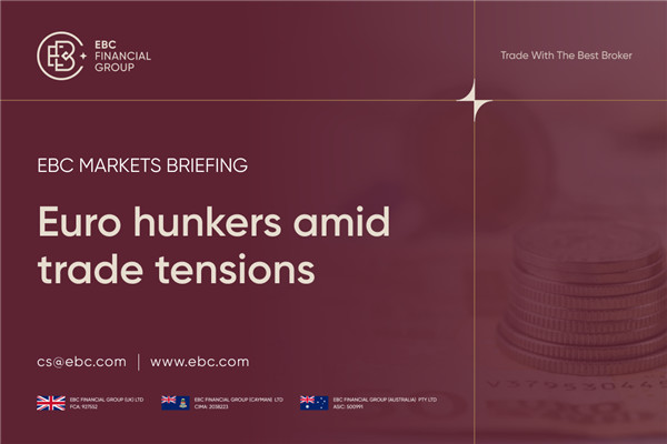 El euro se agazapa en medio de las tensiones comerciales