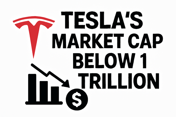 มูลค่าตลาดของ Tesla ที่ต่ำกว่า 1 ล้านล้านเป็นสัญญาณเตือนหรือไม่?