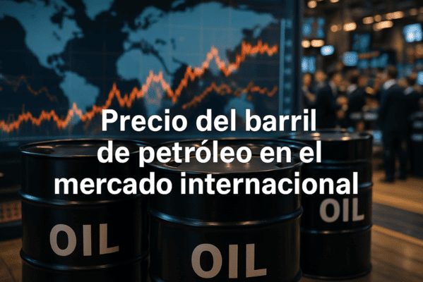 Precio del barril de petróleo en el mercado internacional