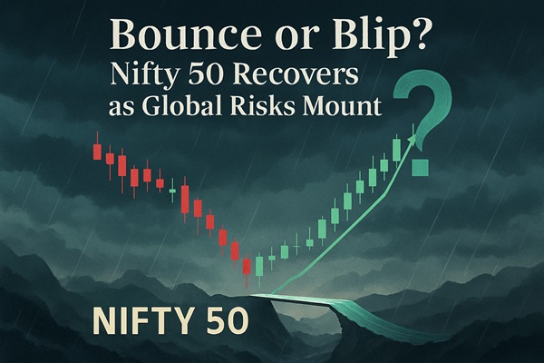 Bounce эсвэл Blip? Nifty 50 нь дэлхийн эрсдэлийг даван туулж сэргэж байна