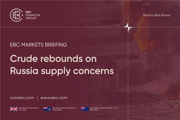 Crude rebounds on Russia supply concerns