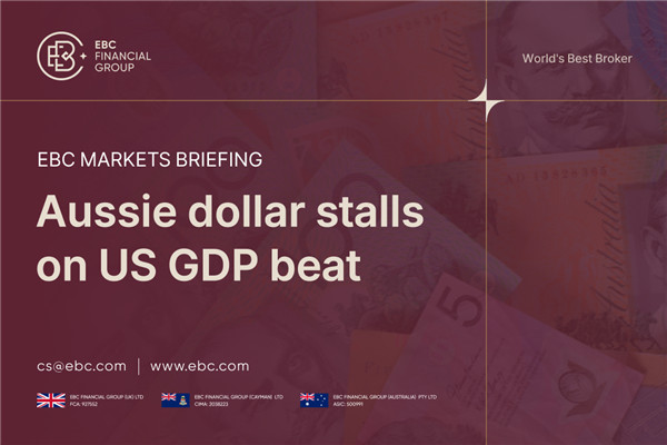 Đồng đô la Úc chững lại do GDP của Hoa Kỳ tăng