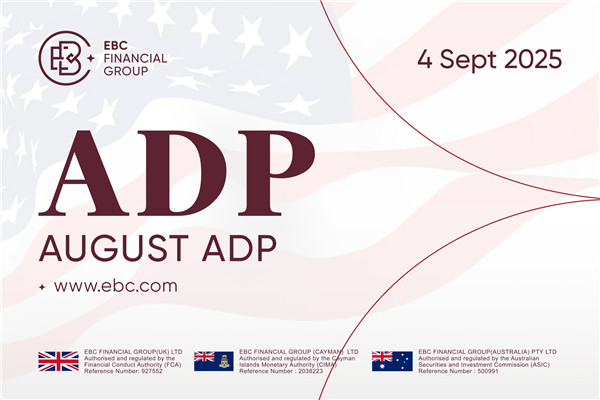 Отчёт ADP о занятости в США за август 2025 г. — Предыдущее: 104 тыс. Прогноз: 70 тыс.