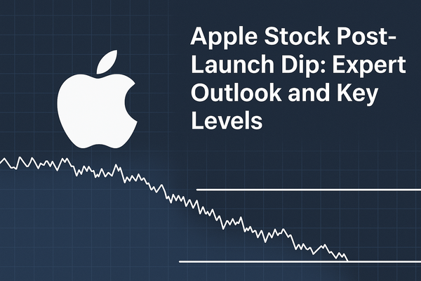 Падение акций Apple после запуска: экспертный взгляд и ключевые уровни