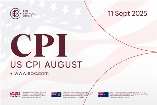 ดัชนีราคาผู้บริโภค (CPI) ของสหรัฐฯ ประจำเดือนสิงหาคม 2568 - ก่อนหน้า: 2.7% คาดการณ์: 2.9%